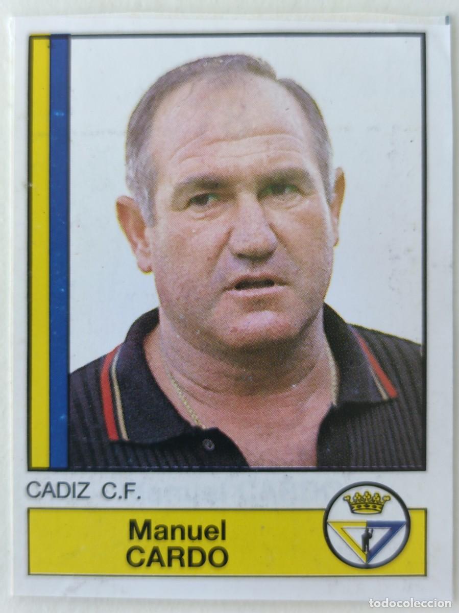 Cromos de f&uacute;tbol: #78 CARDO (CADIZ C.F.) FUTBOL 87 PANINI