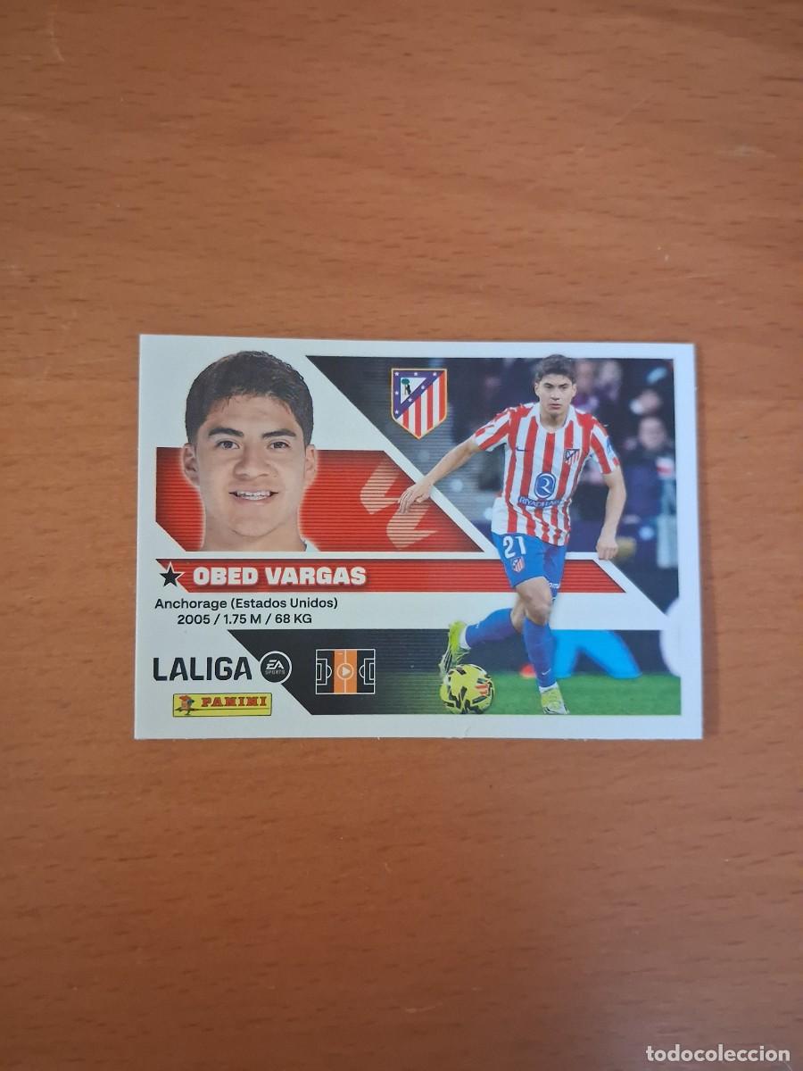 Cromos de f&uacute;tbol: Ediciones Este 2026 2027 26 27 Atletico de Madrid 14B Obed Vargas