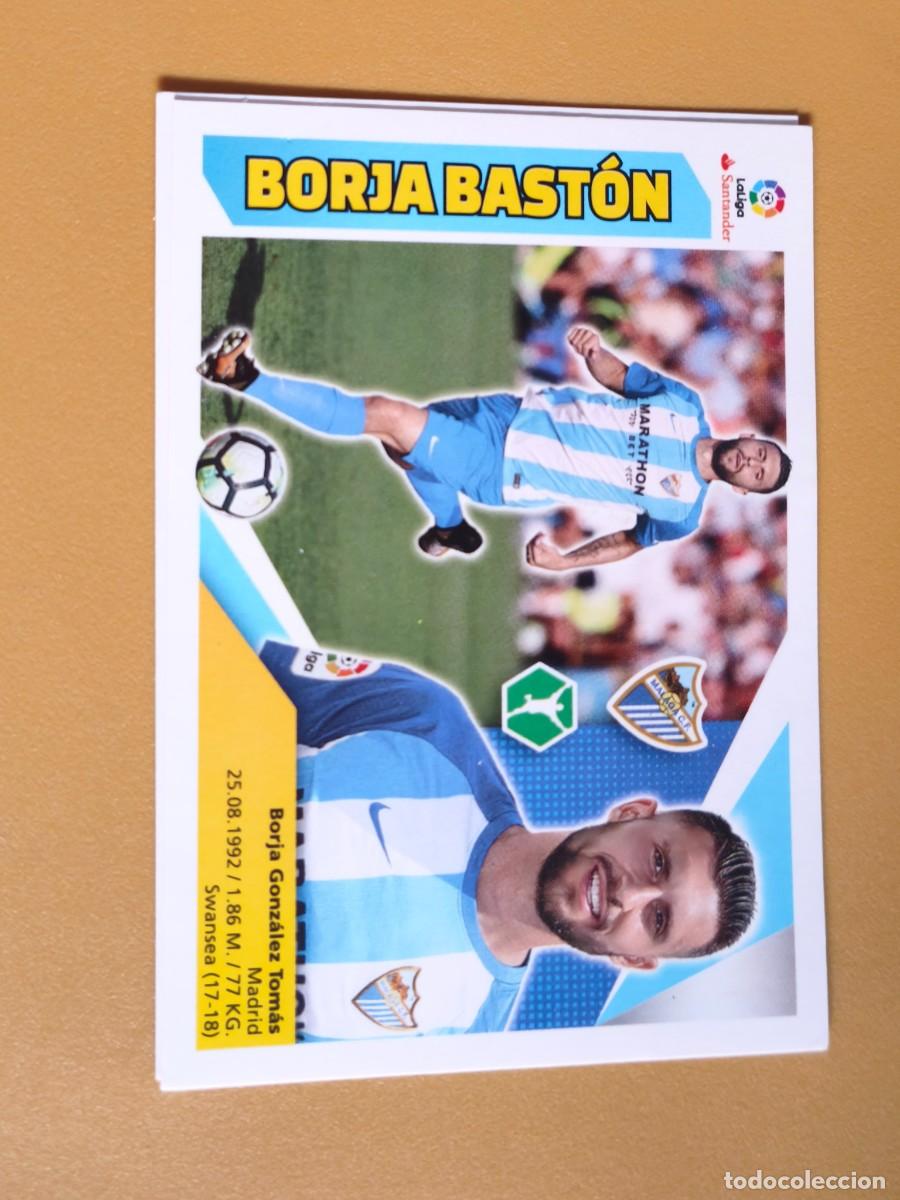 Cromos de f&uacute;tbol: borja baston, liga 2017 18 ultimo fichaje