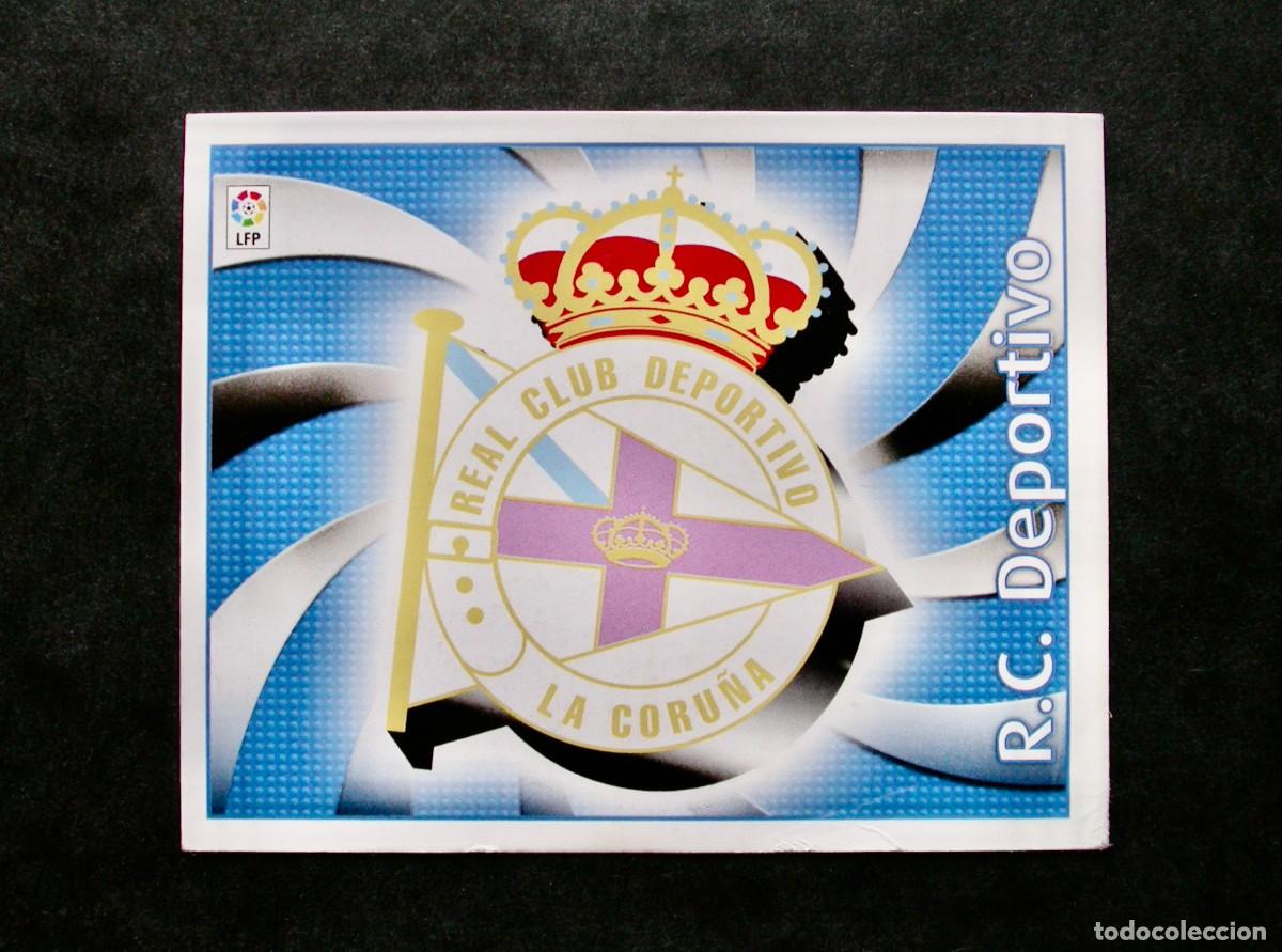 Cromos de f&uacute;tbol: ESCUDO / DEPORTIVO / EDICIONES ESTE LIGA 2004-2005 04-05 / NUNCA PEGADO