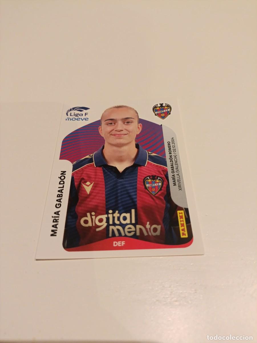 Cromos de f&uacute;tbol: Liga f 25/26 Mar&iacute;a Gabaldon Levante