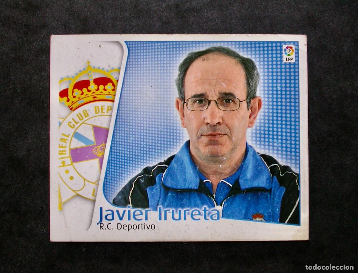 Cromos de f&uacute;tbol: JAVIER IRURETA / DEPORTIVO / EDICIONES ESTE LIGA 2004-2005 04-05 / NUNCA PEGADO