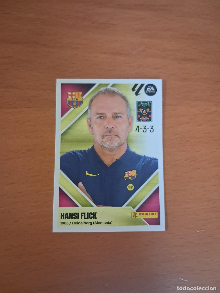 Cromos de f&uacute;tbol: Ediciones Este 2026 2027 26 27 FC Barcelona 2 Entrenador Hansi Flick