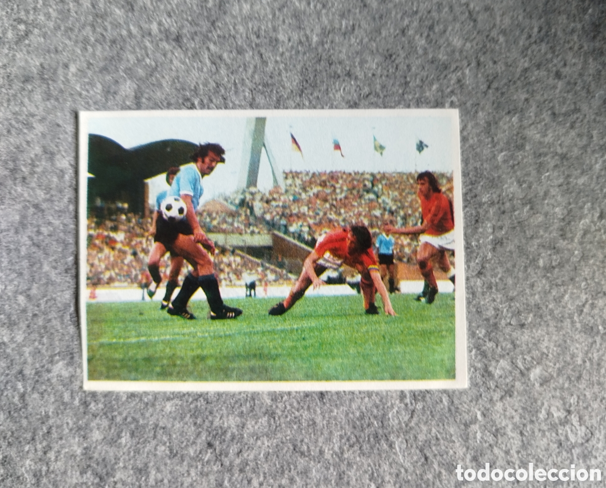 Figurine di Calcio: SIN PEGAR CROPAN JOHAN CRUYFF ASI JUEGO AL FUTBOL 115 HOLANDA URUGUAY CROMO STICKER NUNCA PEGADO
