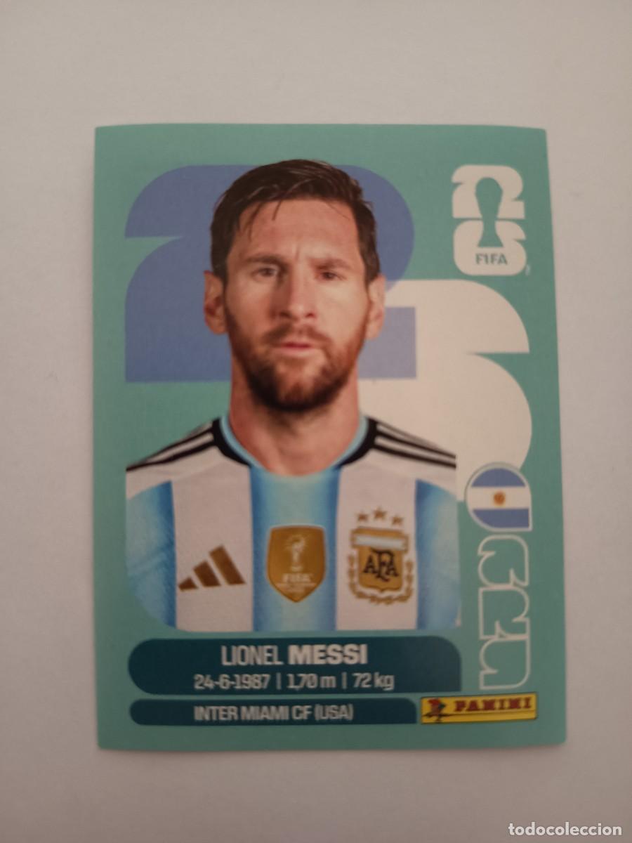 Figurine di Calcio: CROMO ARG 17 ARG17 LIONEL LEO MESSI ARGENTINA - PANINI MUNDIAL WORLD CUP 2026 STICKERS FIFA F&Uacute;TBOL