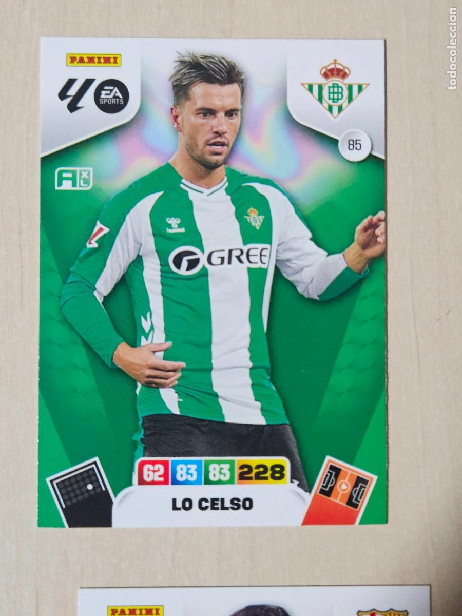 Figurine di Calcio: FICHA N&ordm; 85 LO CELSO - ADRENALYN 25 26 - PANINI 2025 - 26 - CROMO - REAL BETIS