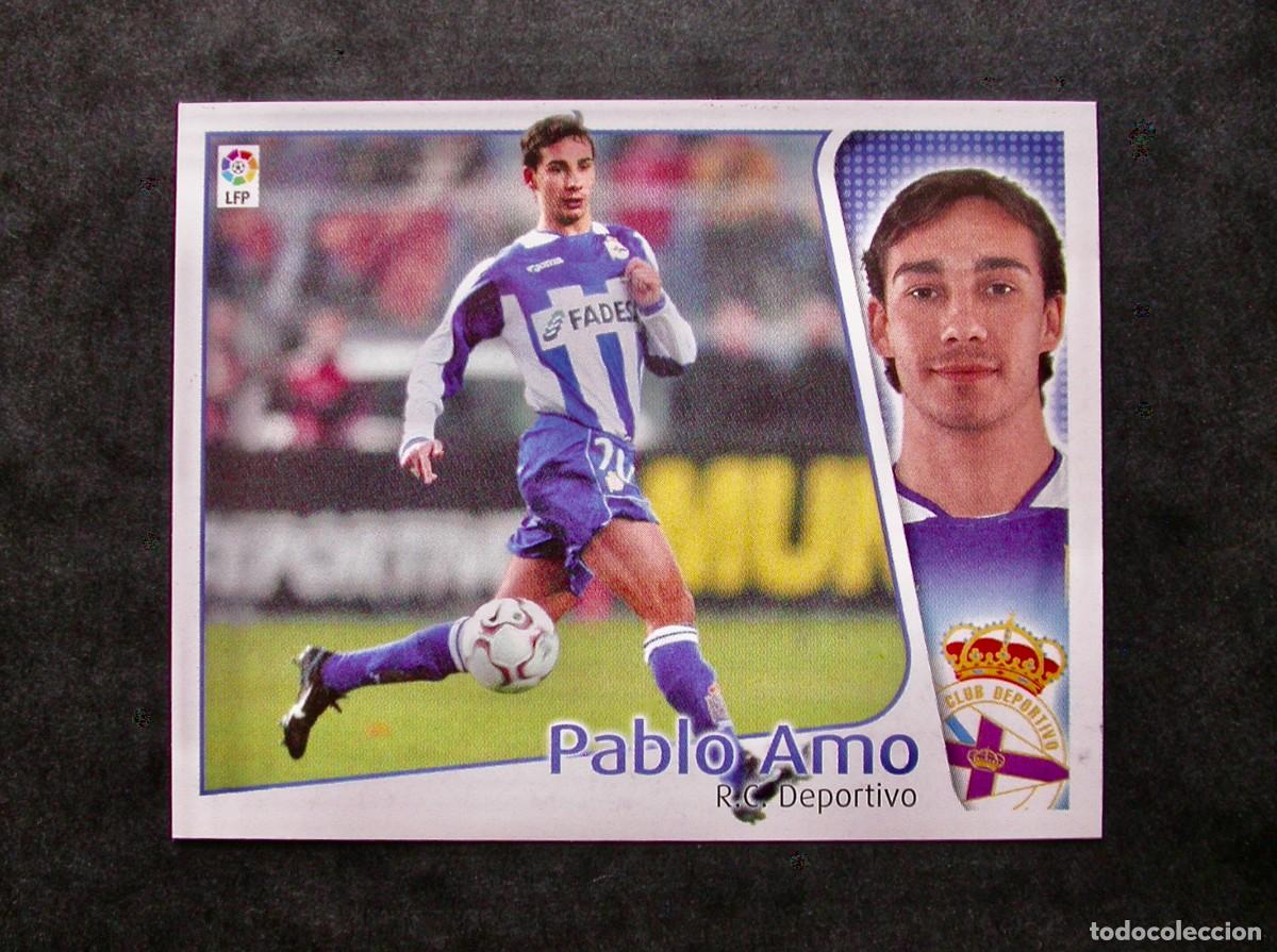 Cromos de f&uacute;tbol: PABLO AMO / DEPORTIVO / EDICIONES ESTE LIGA 2004-2005 04-05 / NUNCA PEGADO