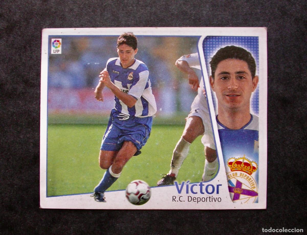 Cromos de Futebol: V&Iacute;CTOR / DEPORTIVO / EDICIONES ESTE LIGA 2004-2005 04-05 / NUNCA PEGADO