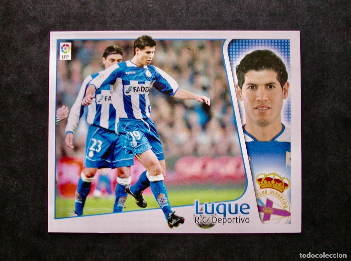 Cartes &agrave; collectionner de Football: LUQUE / DEPORTIVO / EDICIONES ESTE LIGA 2004-2005 04-05 / NUNCA PEGADO