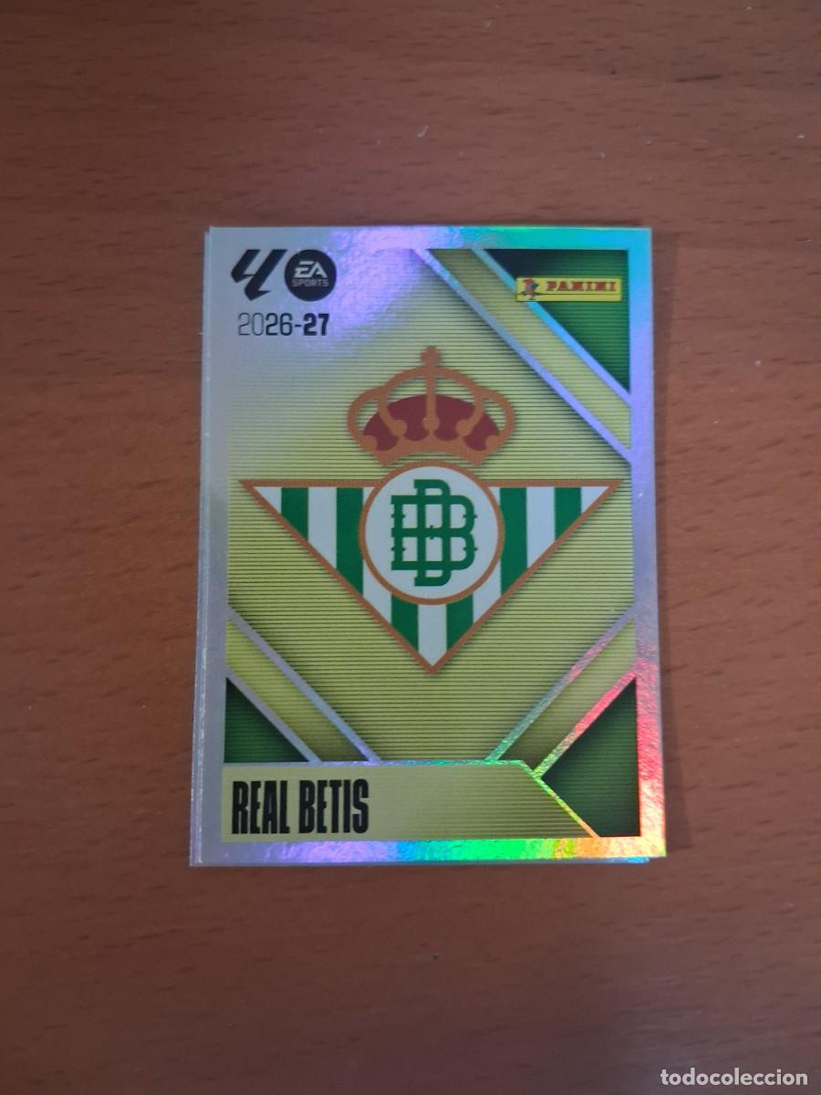 Figurine di Calcio: Ediciones Este 2026 2027 26 27 Real Betis 1 Escudo