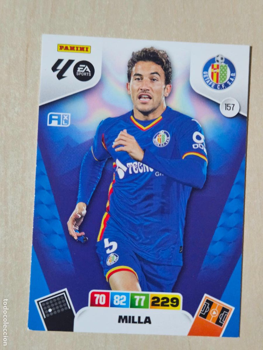 Fu&szlig;ball-Sticker: FICHA N&ordm; 157 MILLA - ADRENALYN 25 26 - PANINI 2025 - 26 - CROMO - GETAFE