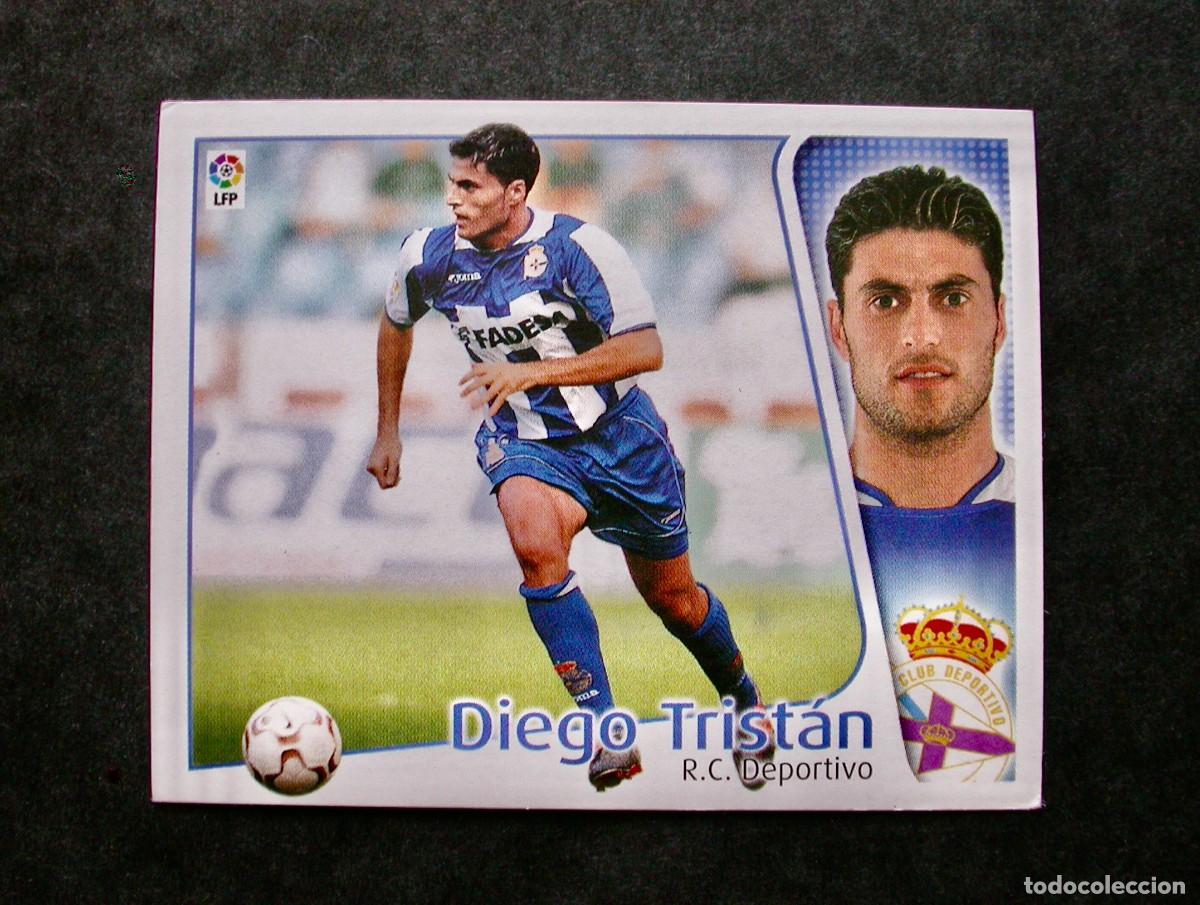 Fu&szlig;ball-Sticker: DIEGO TRIST&Aacute;N / DEPORTIVO / EDICIONES ESTE LIGA 2004-2005 04-05 / NUNCA PEGADO