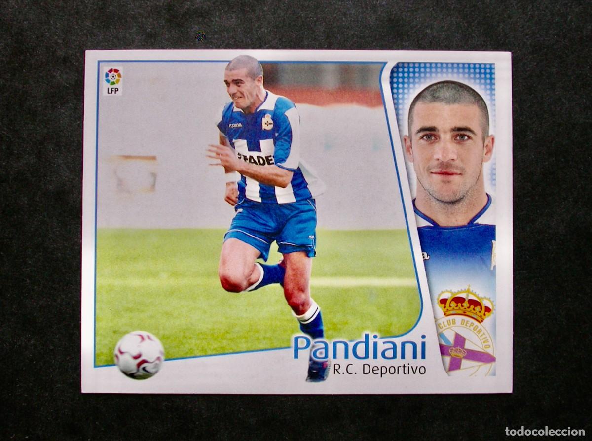 Cromos de Futebol: PANDIANI / DEPORTIVO / EDICIONES ESTE LIGA 2004-2005 04-05 / NUNCA PEGADO