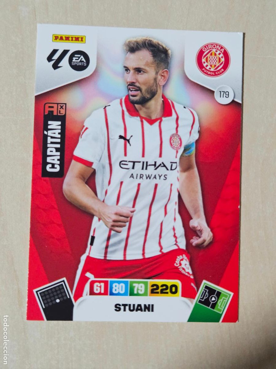 Cartes &agrave; collectionner de Football: FICHA N&ordm; 179 STUANI - ADRENALYN 25 26 - PANINI 2025 - 26 - CROMO - GIRONA