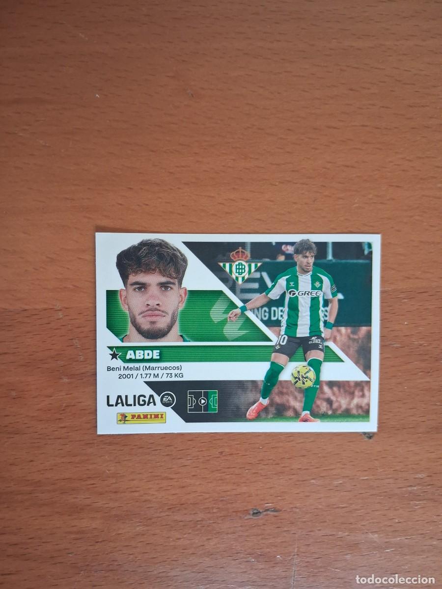 Cromos de f&uacute;tbol: Ediciones Este 2026 2027 26 27 Real Betis 20 Abde