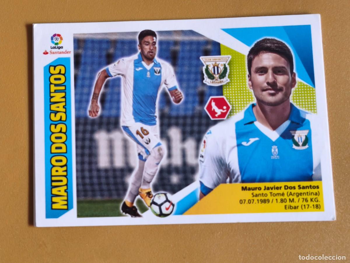 Cromos de f&uacute;tbol: mauro dos santos, liga 2017 18 ultimo fichaje