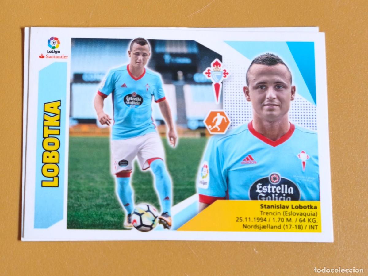Cromos de f&uacute;tbol: lobotka, liga 2017 18 ultimo fichaje