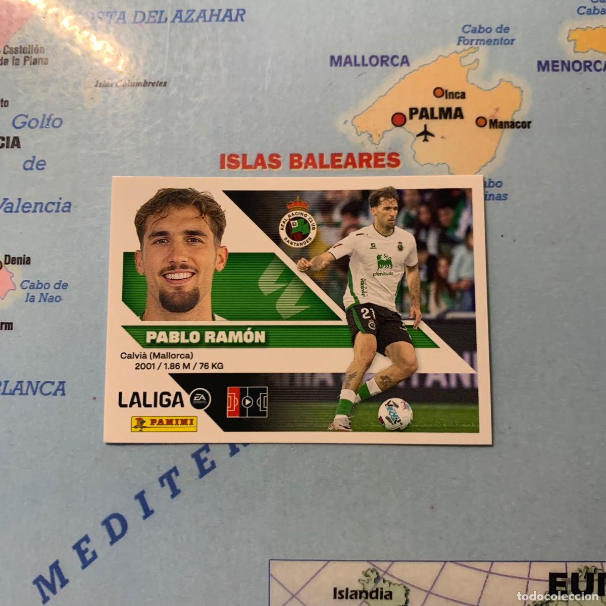 Cromos de Futebol: Pablo Ram&oacute;n coloca n&uacute;mero 6 Bis Del Racing cromo de la liga este 26-27 2026-2027
