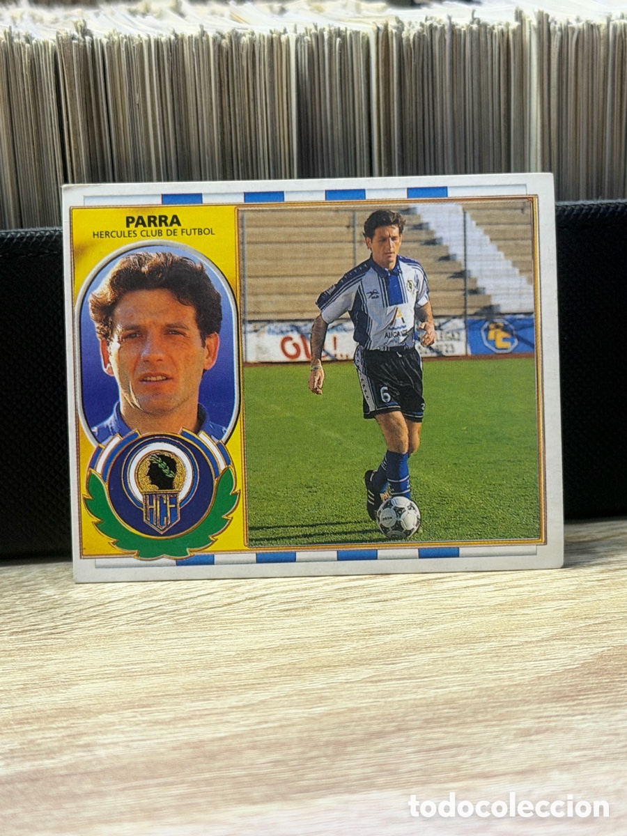 Cromos de Futebol: LIGA 96 97 - Parra - H&eacute;rcules- Coloca DIF&Iacute;CIL- Ediciones Este - sin pegar