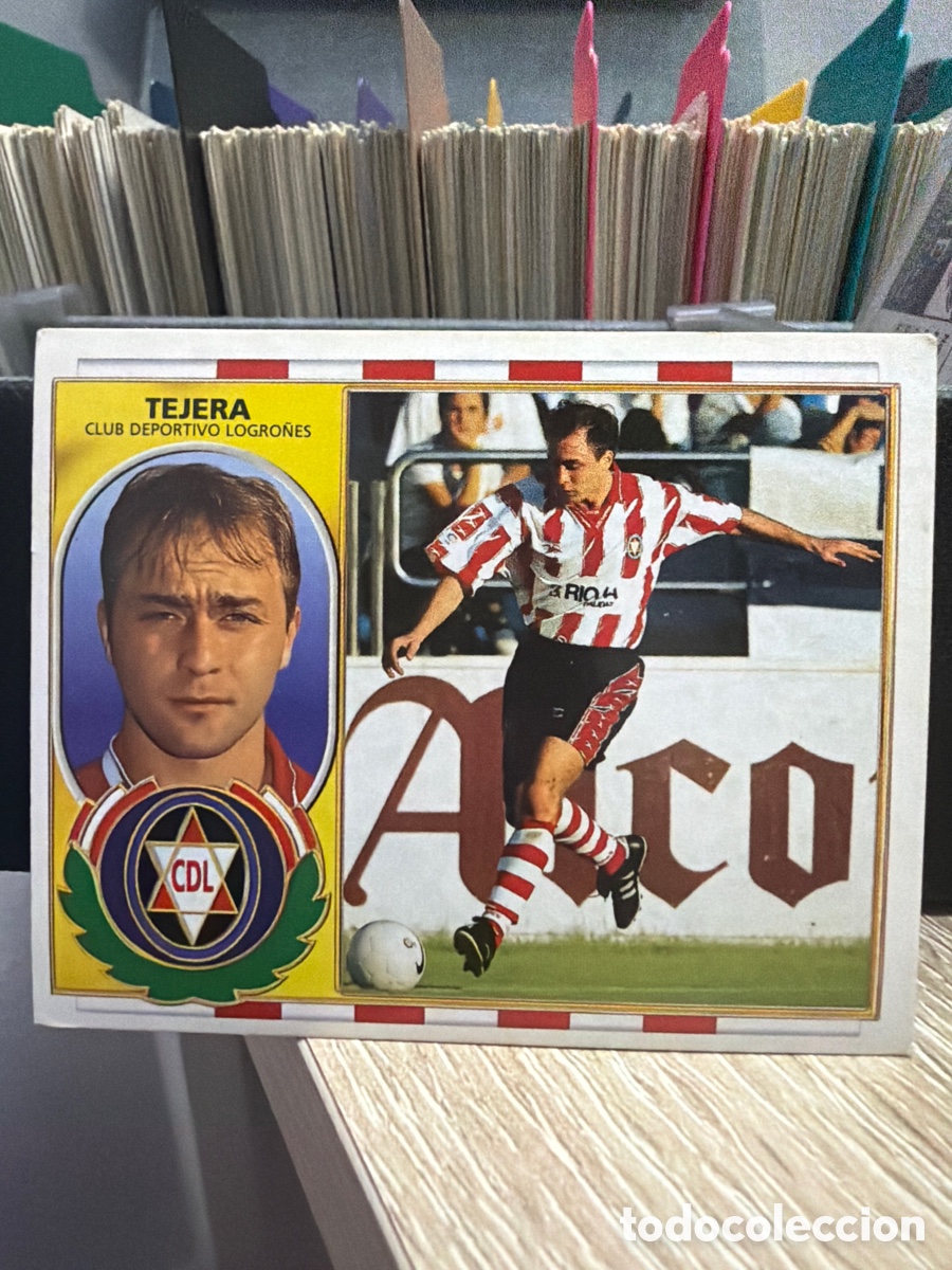 Cromos de Futebol: LIGA 96 97 - Tejera - Logro&ntilde;&eacute;s- Coloca - Ediciones Este nunca pegado