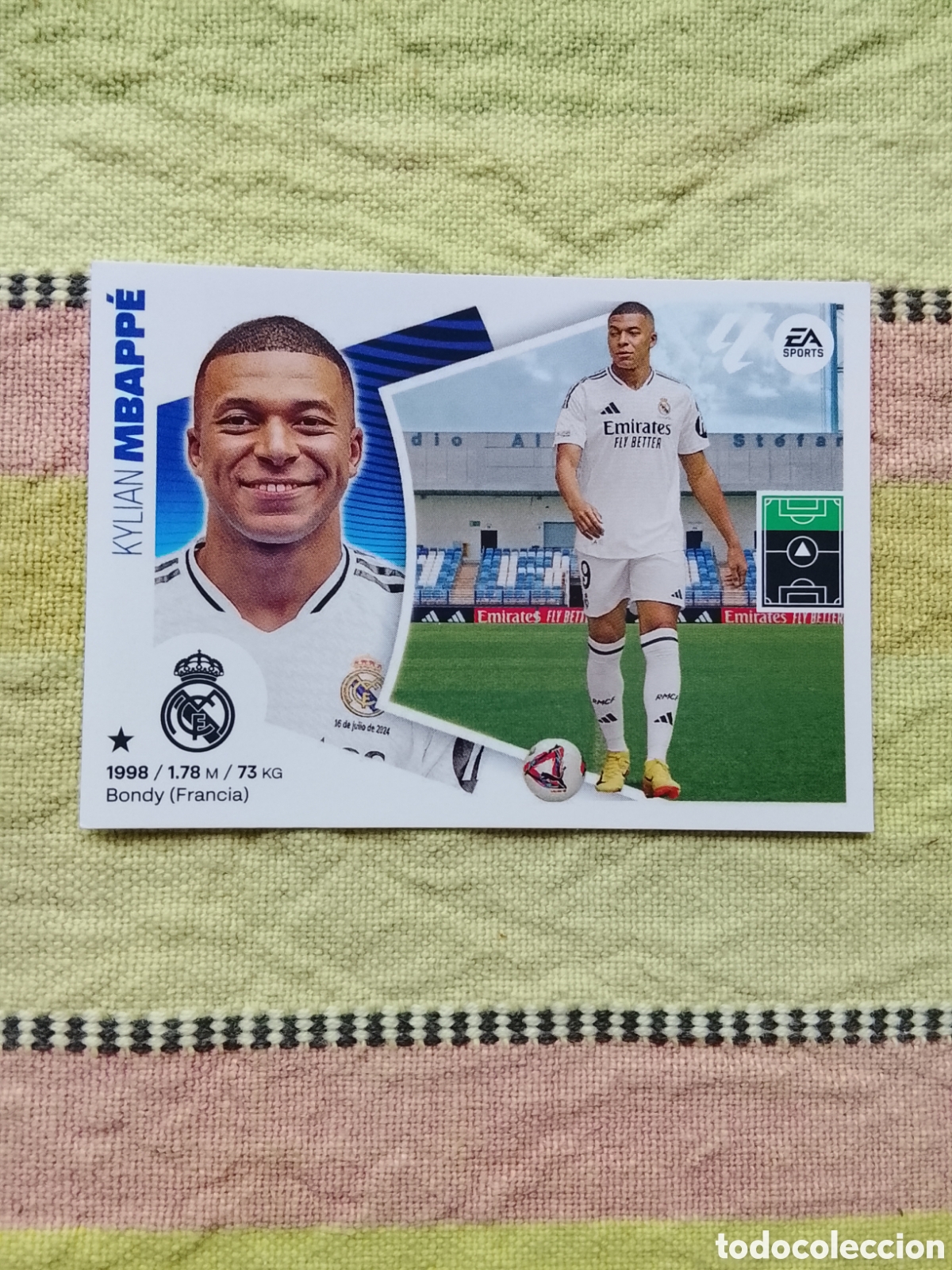 Figurine di Calcio: Mbapp&eacute; Fichaje 20 Liga Este 24-25