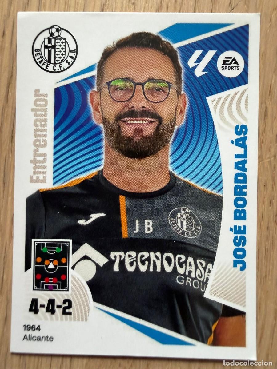 Cartes &agrave; collectionner de Football: 2 JOSE BORDALAS ENTRENADOR GETAFE 24 25 2024 2025 LIGA EA SPORTS COLECCIONES ESTE SIN PEGAR STICKER