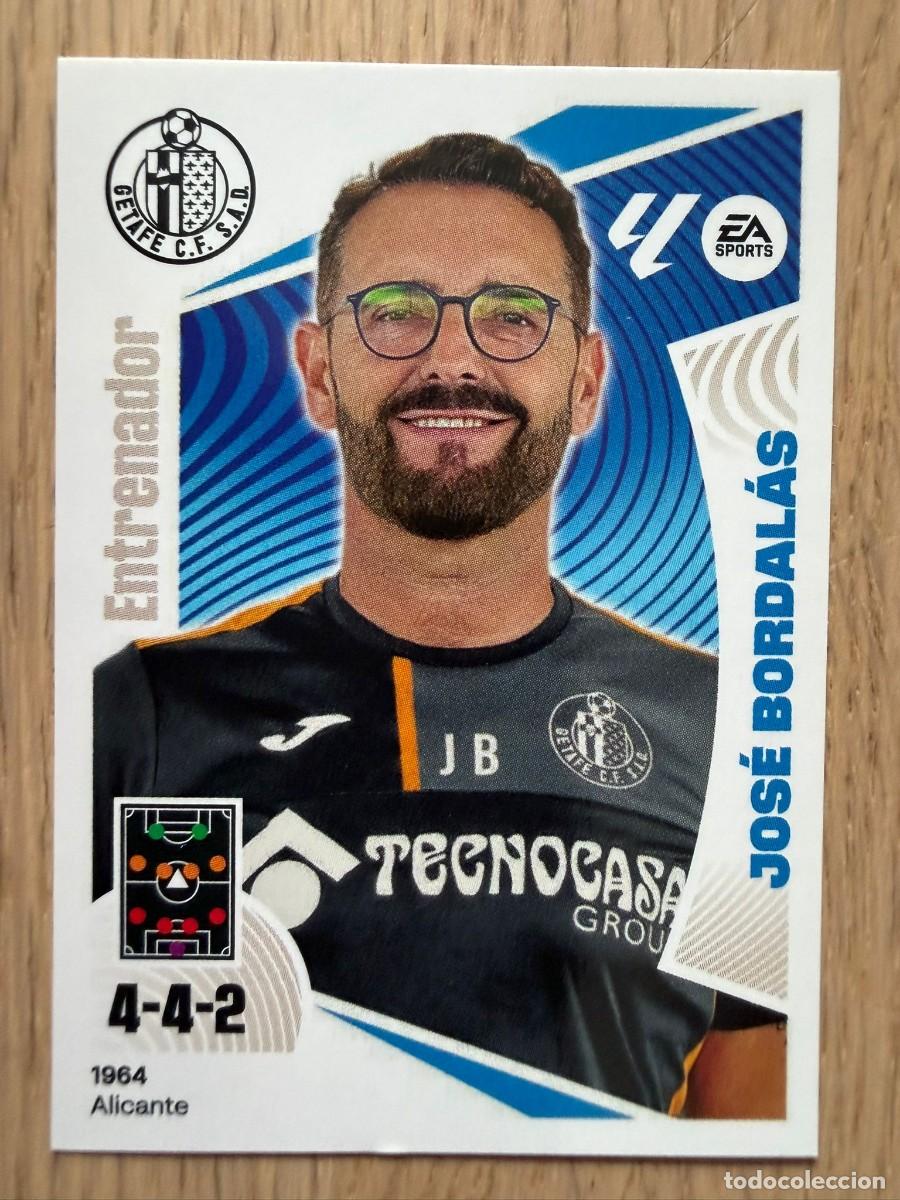 Cartes &agrave; collectionner de Football: 2 JOSE BORDALAS ENTRENADOR GETAFE 24 25 2024 2025 LIGA EA SPORTS COLECCIONES ESTE SIN PEGAR STICKER