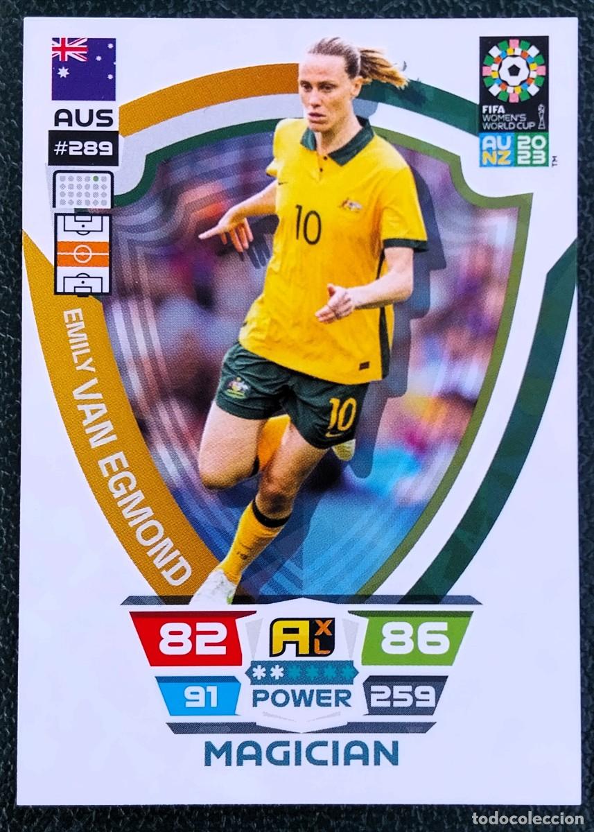 Figurine di Calcio: 289 VAN EGMOND AUSTRALIA MAGICIAN FICHAS ALBUM ADRENALYN FEMENINO MUNDIAL WOMEN'S WORLD AU NZ 2023