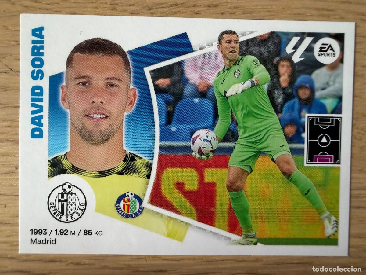 Figurine di Calcio: 3 DAVID SORIA GETAFE 24 25 2024 2025 LIGA EA SPORTS COLECCIONES ESTE SIN PEGAR STICKER