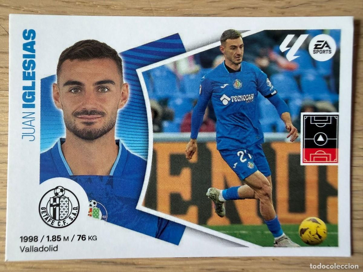 Cromos de f&uacute;tbol: 6 IGLESIAS GETAFE 24 25 2024 2025 LIGA EA SPORTS COLECCIONES ESTE SIN PEGAR STICKER