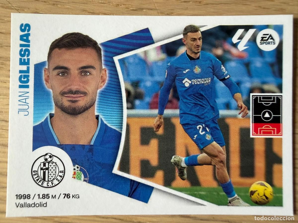 Cromos de f&uacute;tbol: 6 IGLESIAS GETAFE 24 25 2024 2025 LIGA EA SPORTS COLECCIONES ESTE SIN PEGAR STICKER