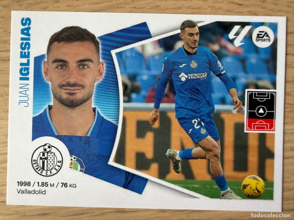 Cromos de f&uacute;tbol: 6 IGLESIAS GETAFE 24 25 2024 2025 LIGA EA SPORTS COLECCIONES ESTE SIN PEGAR STICKER