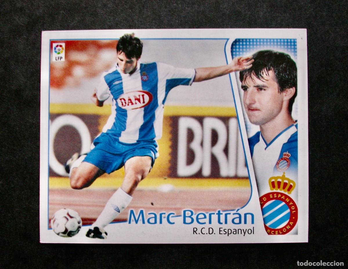 Cromos de f&uacute;tbol: MARC BERTR&Aacute;N / ESPANYOL / EDICIONES ESTE LIGA 2004-2005 04-05 / NUNCA PEGADO