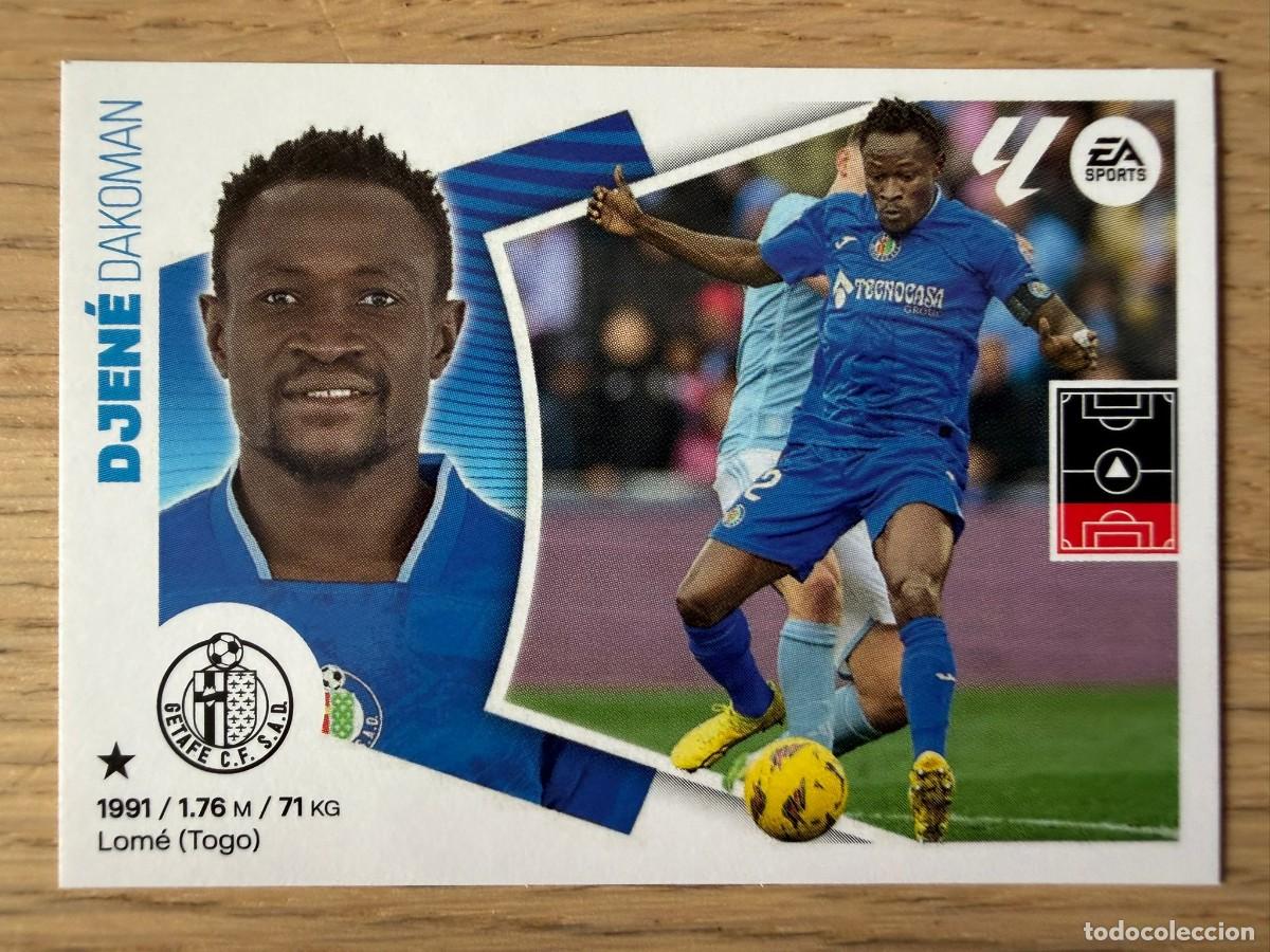 Cromos de f&uacute;tbol: 7 DJENE GETAFE 24 25 2024 2025 LIGA EA SPORTS COLECCIONES ESTE SIN PEGAR STICKER