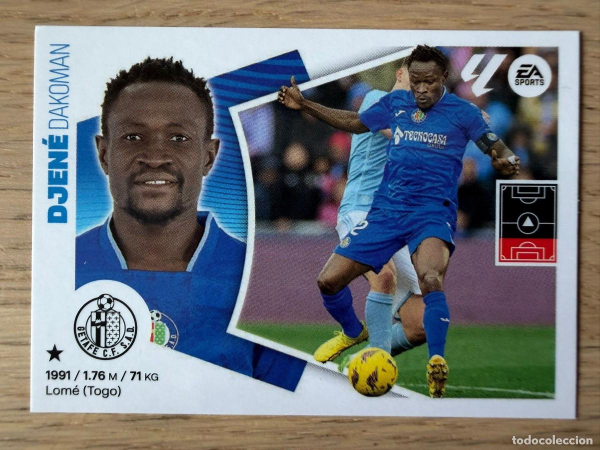 Cromos de f&uacute;tbol: 7 DJENE GETAFE 24 25 2024 2025 LIGA EA SPORTS COLECCIONES ESTE SIN PEGAR STICKER