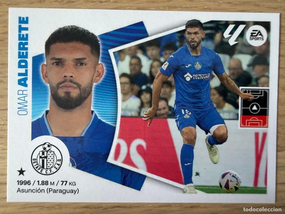 Cromos de f&uacute;tbol: 9 ALDERETE GETAFE 24 25 2024 2025 LIGA EA SPORTS COLECCIONES ESTE SIN PEGAR STICKER