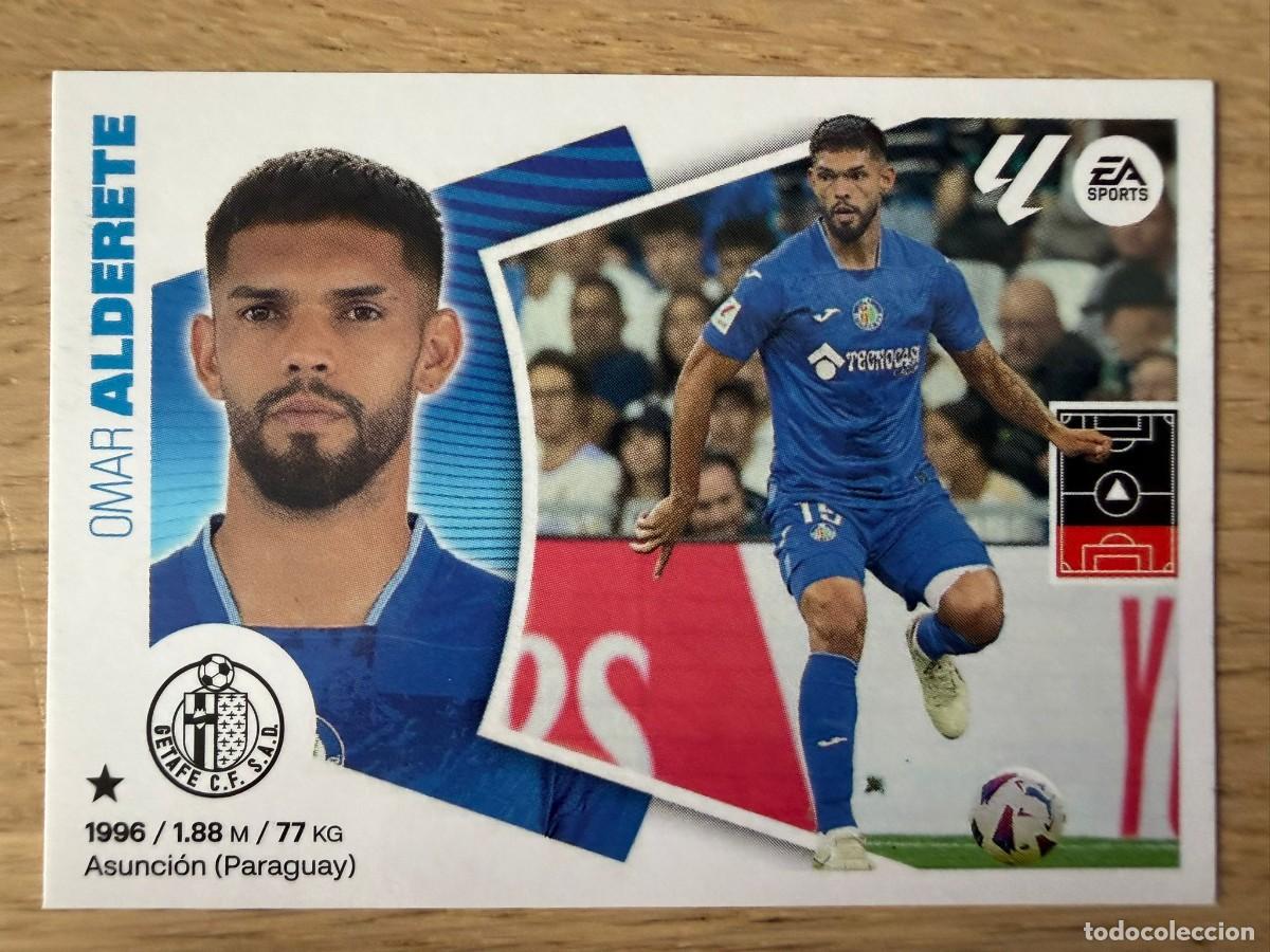 Cromos de f&uacute;tbol: 9 ALDERETE GETAFE 24 25 2024 2025 LIGA EA SPORTS COLECCIONES ESTE SIN PEGAR STICKER