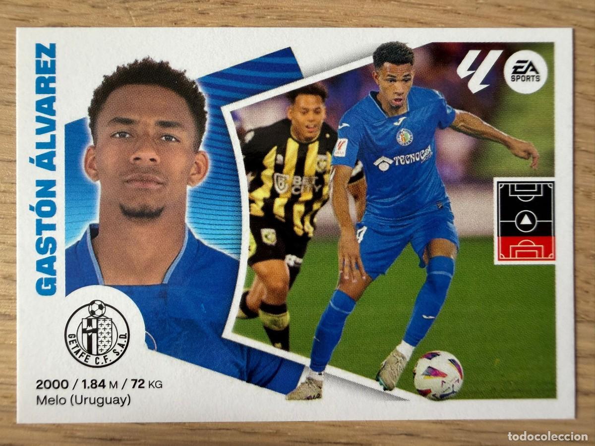 Cromos de f&uacute;tbol: 10 GASTON ALVAREZ GETAFE 24 25 2024 2025 LIGA EA SPORTS COLECCIONES ESTE SIN PEGAR STICKER