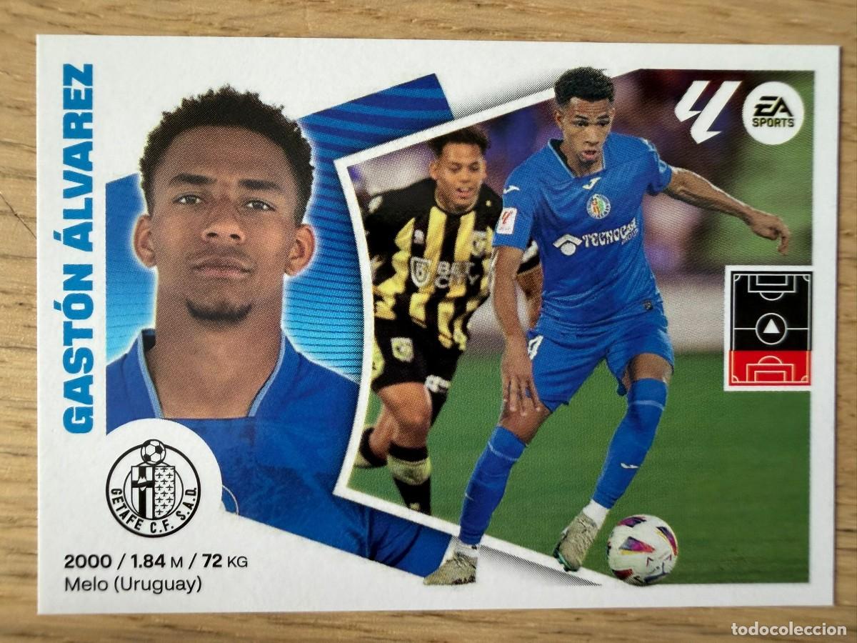 Cromos de f&uacute;tbol: 10 GASTON ALVAREZ GETAFE 24 25 2024 2025 LIGA EA SPORTS COLECCIONES ESTE SIN PEGAR STICKER