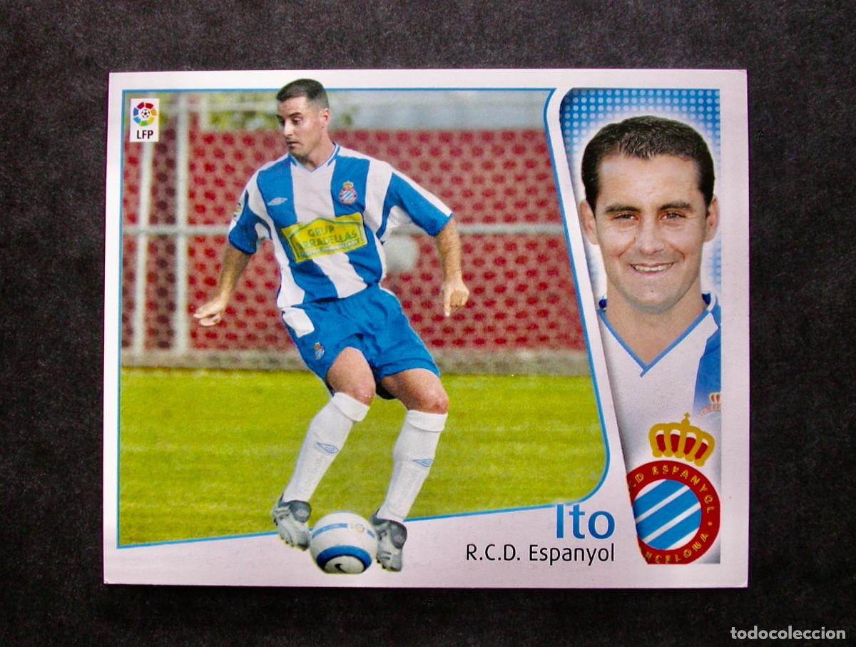 Cromos de Futebol: ITO / ESPANYOL / EDICIONES ESTE LIGA 2004-2005 04-05 / NUNCA PEGADO