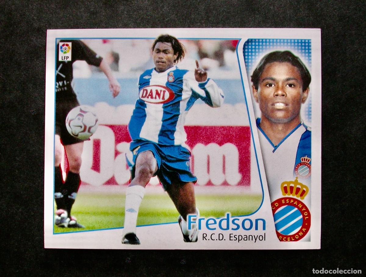 Cromos de Futebol: FREDSON / ESPANYOL / EDICIONES ESTE LIGA 2004-2005 04-05 / NUNCA PEGADO