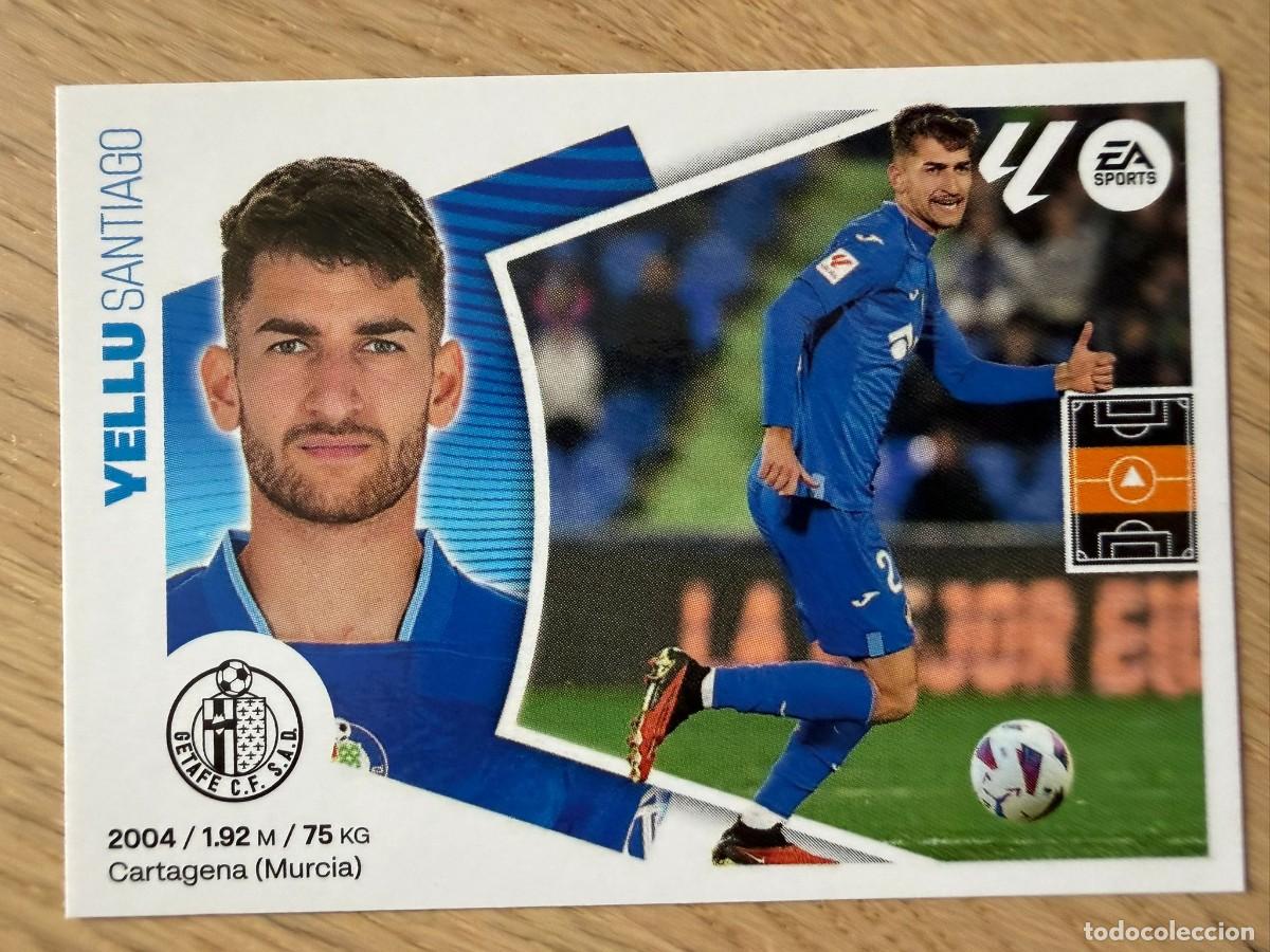 Cromos de f&uacute;tbol: 13 YELLU GETAFE 24 25 2024 2025 LIGA EA SPORTS COLECCIONES ESTE SIN PEGAR STICKER