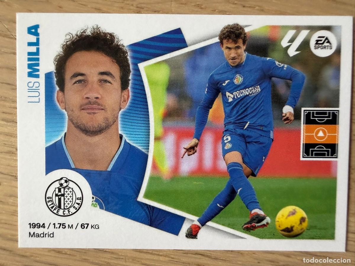 Cromos de f&uacute;tbol: 15 LUIS MILLA GETAFE 24 25 2024 2025 LIGA EA SPORTS COLECCIONES ESTE SIN PEGAR STICKER