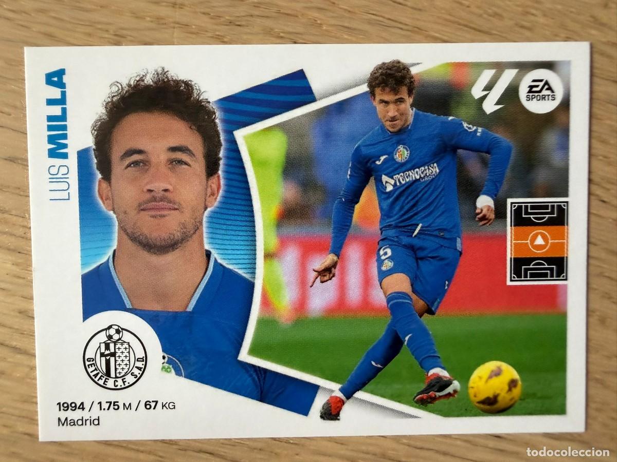 Cromos de f&uacute;tbol: 15 LUIS MILLA GETAFE 24 25 2024 2025 LIGA EA SPORTS COLECCIONES ESTE SIN PEGAR STICKER