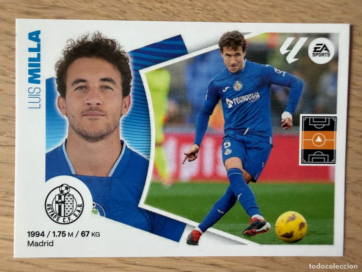 Cromos de f&uacute;tbol: 15 LUIS MILLA GETAFE 24 25 2024 2025 LIGA EA SPORTS COLECCIONES ESTE SIN PEGAR STICKER