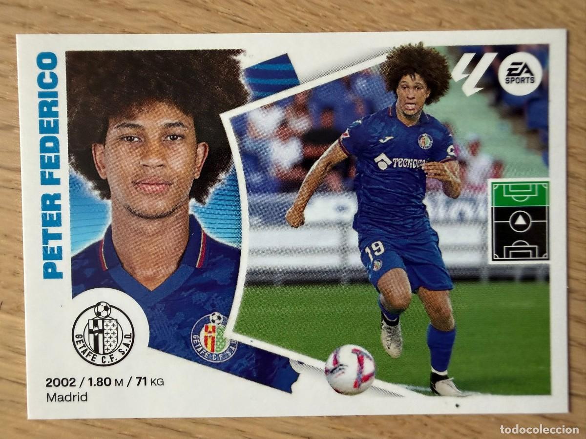 Cromos de f&uacute;tbol: 19 PETER FEDERICO GETAFE 24 25 2024 2025 LIGA EA SPORTS COLECCIONES ESTE SIN PEGAR STICKER