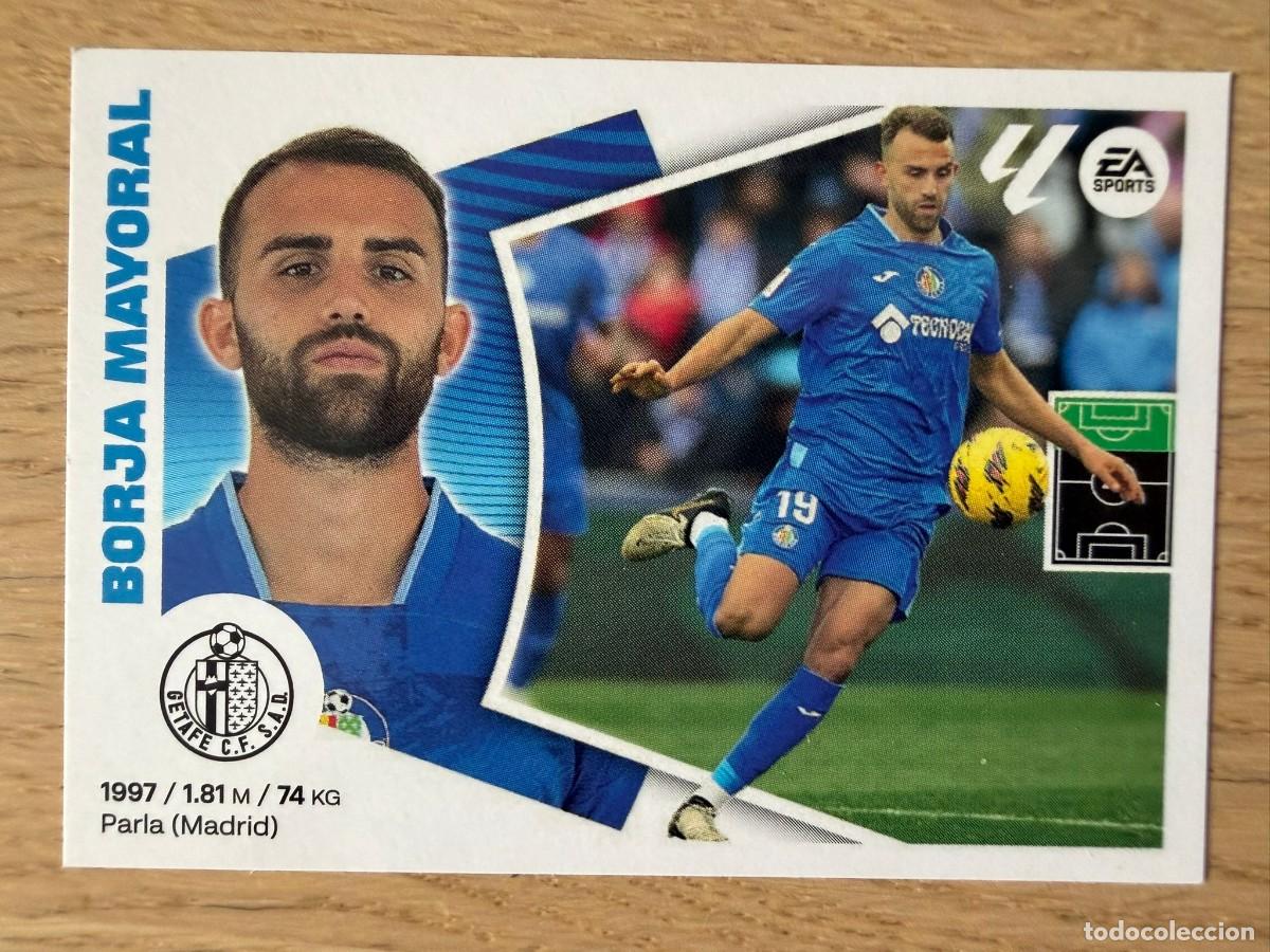 Cromos de f&uacute;tbol: 20 BORJA MAYORAL GETAFE 24 25 2024 2025 LIGA EA SPORTS COLECCIONES ESTE SIN PEGAR STICKER