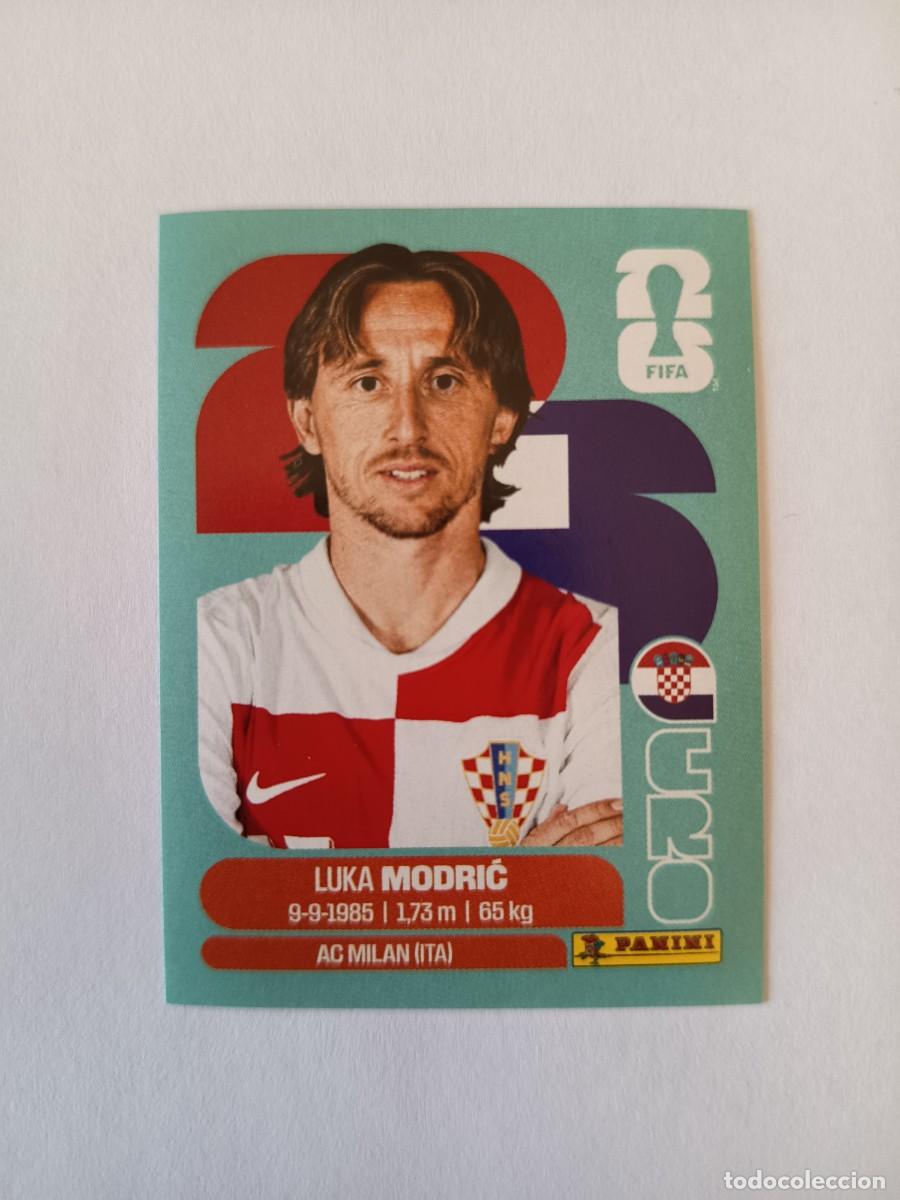 Cromos de f&uacute;tbol: CROMO CRO 9 CRO9 LUKA MODRIC CROACIA CROATIA MADRID - PANINI MUNDIAL WORLD CUP 2026 STICKERS FIFA