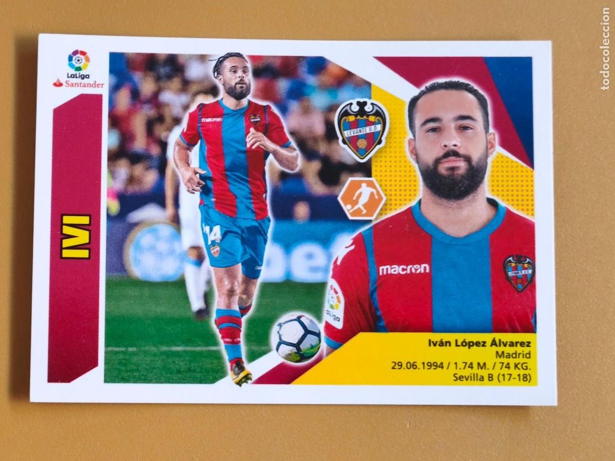 Cromos de f&uacute;tbol: ivi, liga 2017 18 coloca
