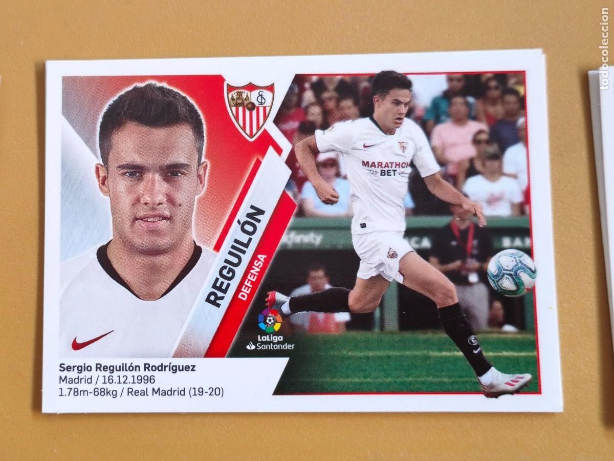 Cromos de f&uacute;tbol: reguilon, liga 2019 20 ultimo fichaje